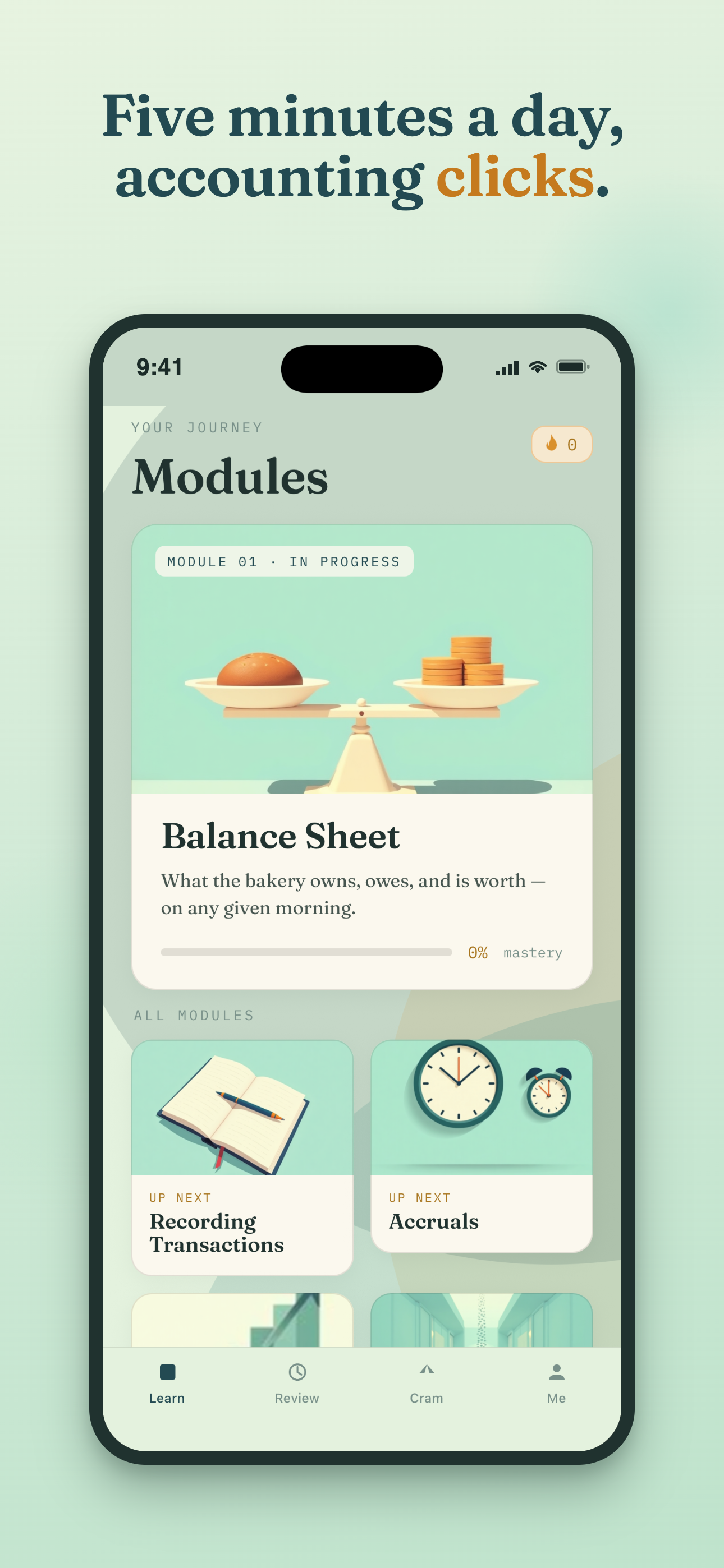 Tessera module journey